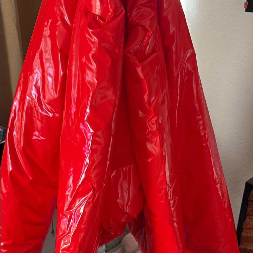 Yeezy Red Puffer Jacket